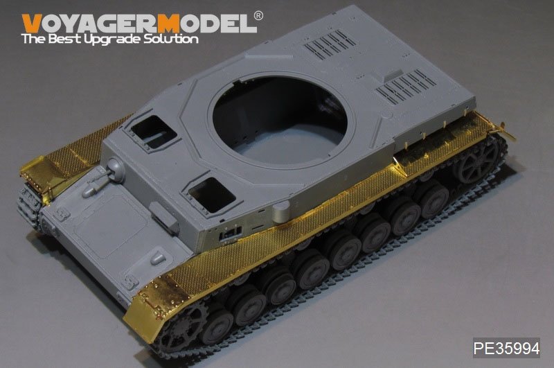 Voyager Model PE35994 WWII German Pz.Kpfw.IV Ausf.F-H Fenders For Border 35001 1/35 – zdjęcie 10