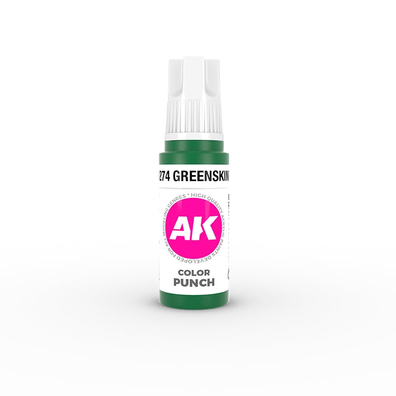 AK Interactive AK11274 GREENSKIN PUNCH – COLOR PUNCH 17ml – imagen 2