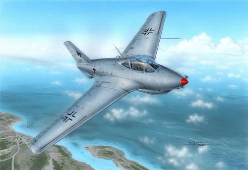 Special Hobby 72258 Me 163C Prototype Bubble Canopy Version 1/72