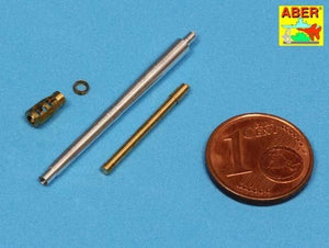 Aber 72L-55 Lufa 105mm do niemieckiej armaty LeFH 18 lub “Wespe” / German 105mm barrel for LeFH 18 “Wespe” 1/72 – immagine 2
