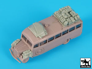 Black Dog T72102 Opel Blitz Omnibus accessories set for Roden 1/72 – Bild 4