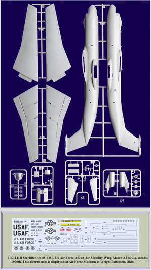 Roden 325 Lockheed C141 B Starlifter 1/144 – immagine 2