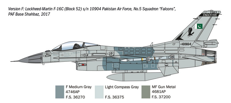 Italeri 35105 F-16C Fighting Falcon - WAR THUNDER 1/48 – Bild 20