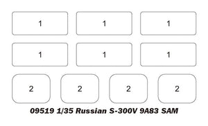 Trumpeter 09521 Russian S-300V 9A85 SAM 1/35 – immagine 17