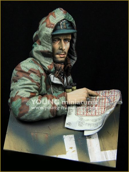 Young Miniatures YM1886 Kampfgruppe Officer Russia 1943 &amp;#39;Ostwind&amp;#39; 1/10 – imagen 6