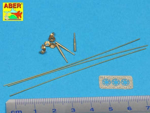 Aber R-33 Set of aerials for Russian Tanks like: T-34; T-55; T62; T-72 and other AVF 1/35 – imagen 2