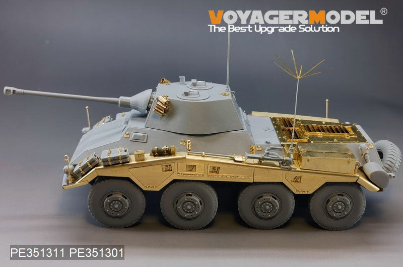 Voyager Model PE351311 WWII German Sd.Kfz 234/2 PUMA Basic Upgrade Set For DRAGON 6256 / 6943 1/35 – immagine 3