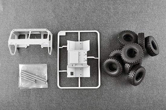 Trumpeter 01064 HEMTT M1120 Container Handling Unit (CHU) 1/35 – zdjęcie 6