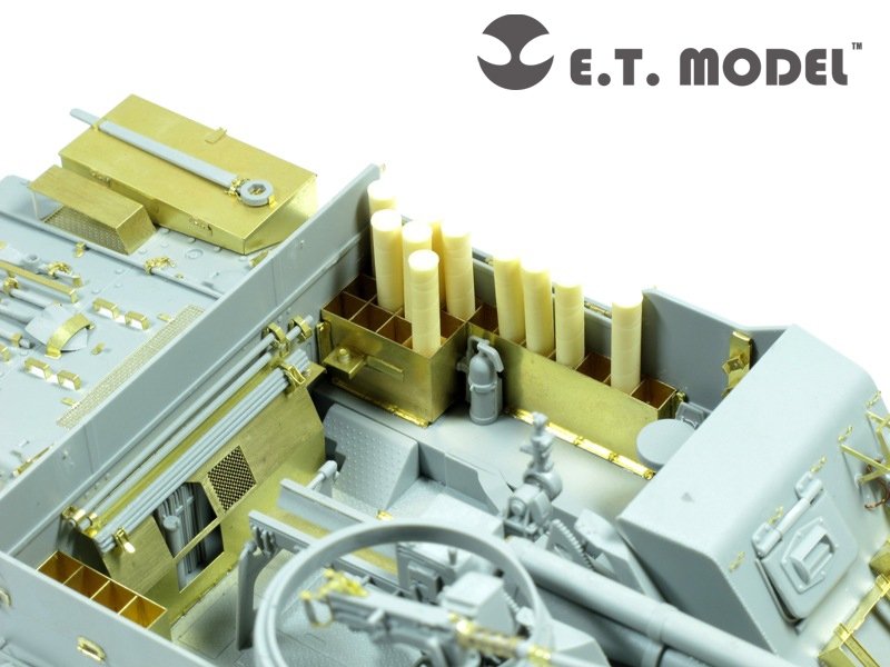 E.T. Model S35-005 WWII US M7 Priest Mid Production Value Package For DRAGON 6637 1/35 – zdjęcie 6