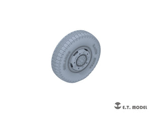 E.T. Model P35-104 WWII German Sd.Kfz.234 Small Diameter Weighted Wheels Type.4 1/35 – Bild 4