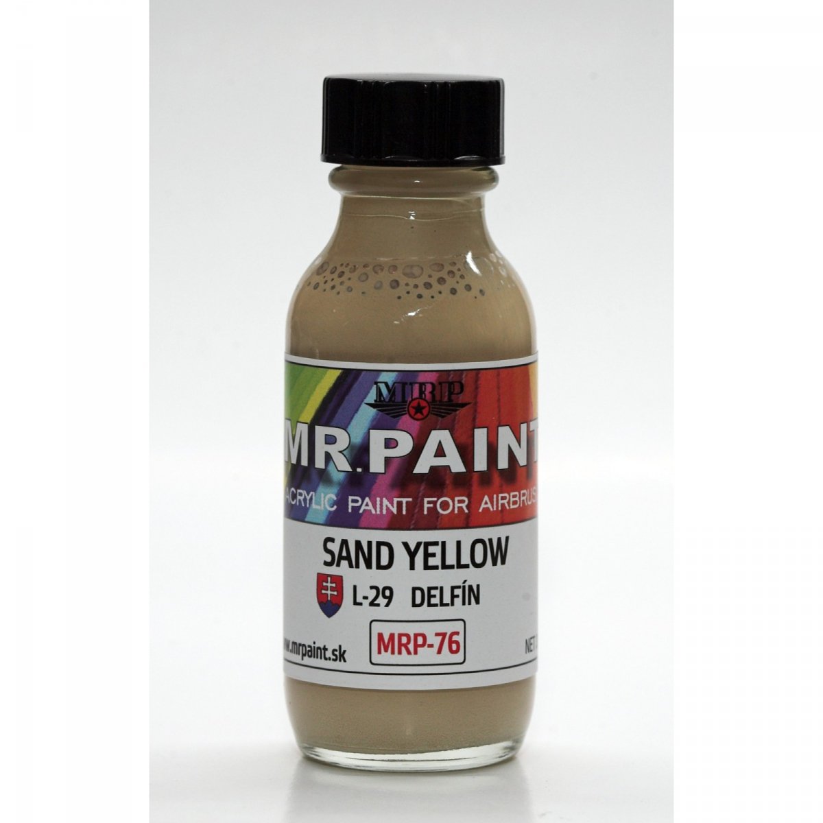 MR. Paint MRP-076 SAND YELLOW L-29 DELFIN Slovak AF 30ml – immagine 2