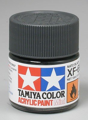 Peinture acrylique Tamiya XF69 Noir OTAN (81769) 10 ml – image 2