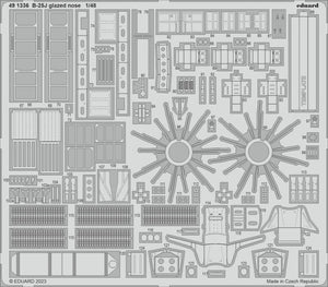 Eduard BIG49368 B-25J glazed nose HONG KONG MODELS 1/48 – immagine 3