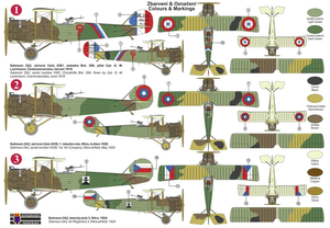 Kovozavody Prostejov KPM0324 Salmson Sal.2A2 „Czechoslovakia“ 1/72 – zdjęcie 2