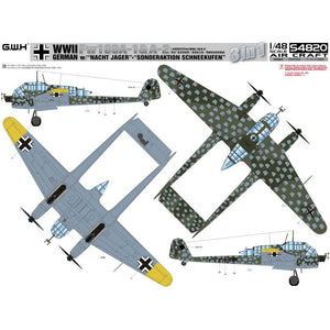 Great Wall Hobby S4820 Fw189A-1&amp;amp;A-2 /w &amp;quot;Nacht Jager&amp;quot; - &amp;quot;Sonderaktion Schneekufen&amp;quot; 1/48 – zdjęcie 2