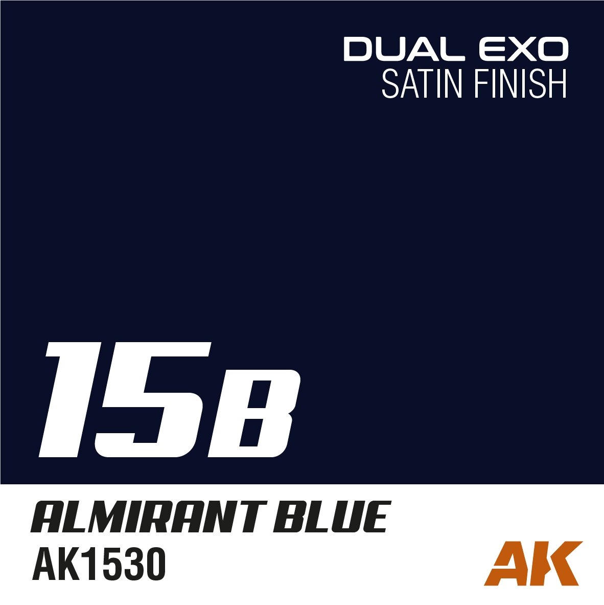 AK Interactive AK1559 DUAL EXO SET 15 – 15A ULTRA BLUE &amp;amp; 15B ALMIRANT BLUE – immagine 3