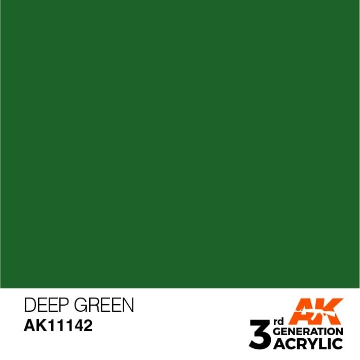 AK Interactive AK11142 VERT PROFOND – INTENSE 17 ml