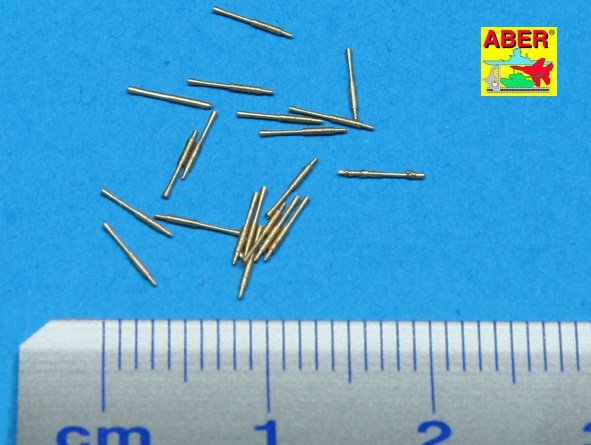 Aber 350L-23 Set of 20 pcs 25 mm type 96 A/A barrels for Japan ships 1/350 – immagine 2