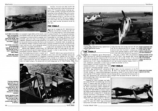 Kagero 3001 Focke Wulf FW 190 vol. I (pas d&amp;#39;autocollants) EN/PL – image 2