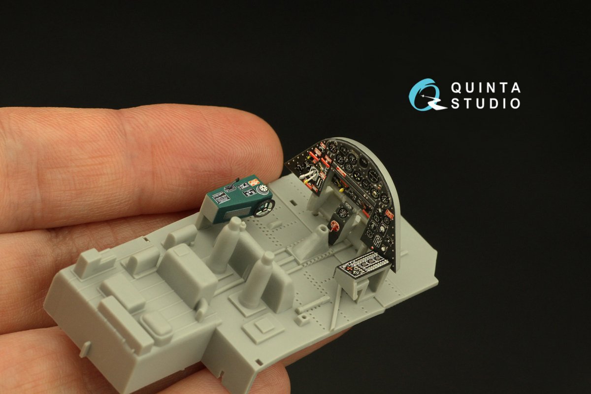 Quinta Studio QD48351 TBF-1C 3D-Printed &amp;amp; coloured Interior on decal paper (Hobby Boss) 1/48 – immagine 9