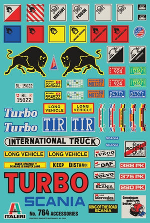 Italeri 0764 Truck Shop Accessories 1/24 – zdjęcie 5