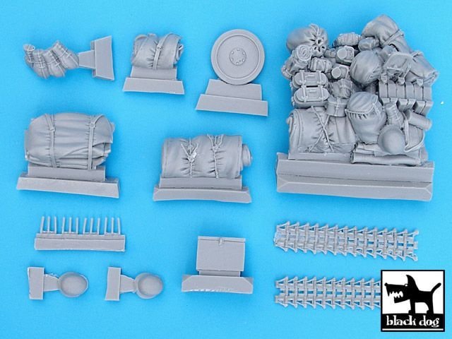 Black Dog T35032 Pz.Kpfw. II Ausf C accessories set 1/35 – immagine 6