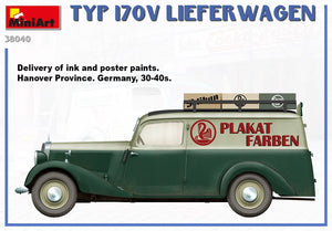 MiniArt 38040 TYP 170V LIEFERWAGEN 1/35 – zdjęcie 5