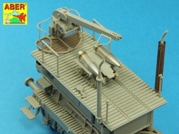 Aber 35P-02 German 280 mm R Grenates 4331 for Leopold Rail Gun – immagine 4