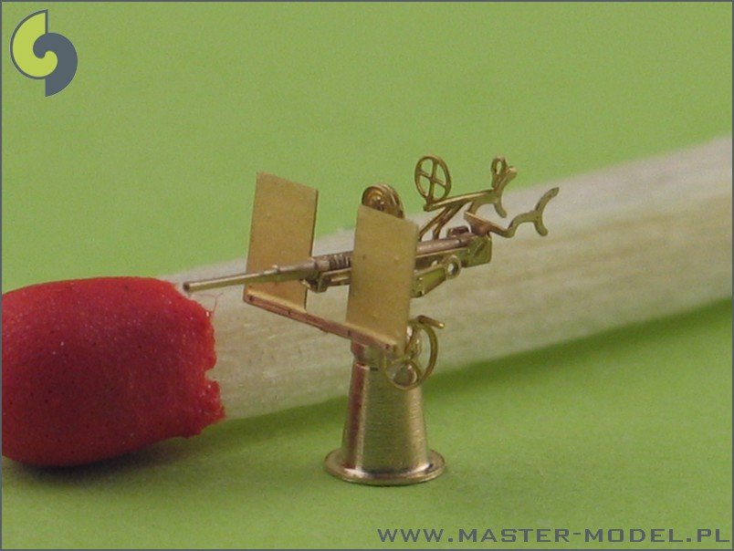 Master SM-350-050 Oerlikon 20mm USN type - complete three dimensional gun, turned and etched elements (20pcs) – image 7