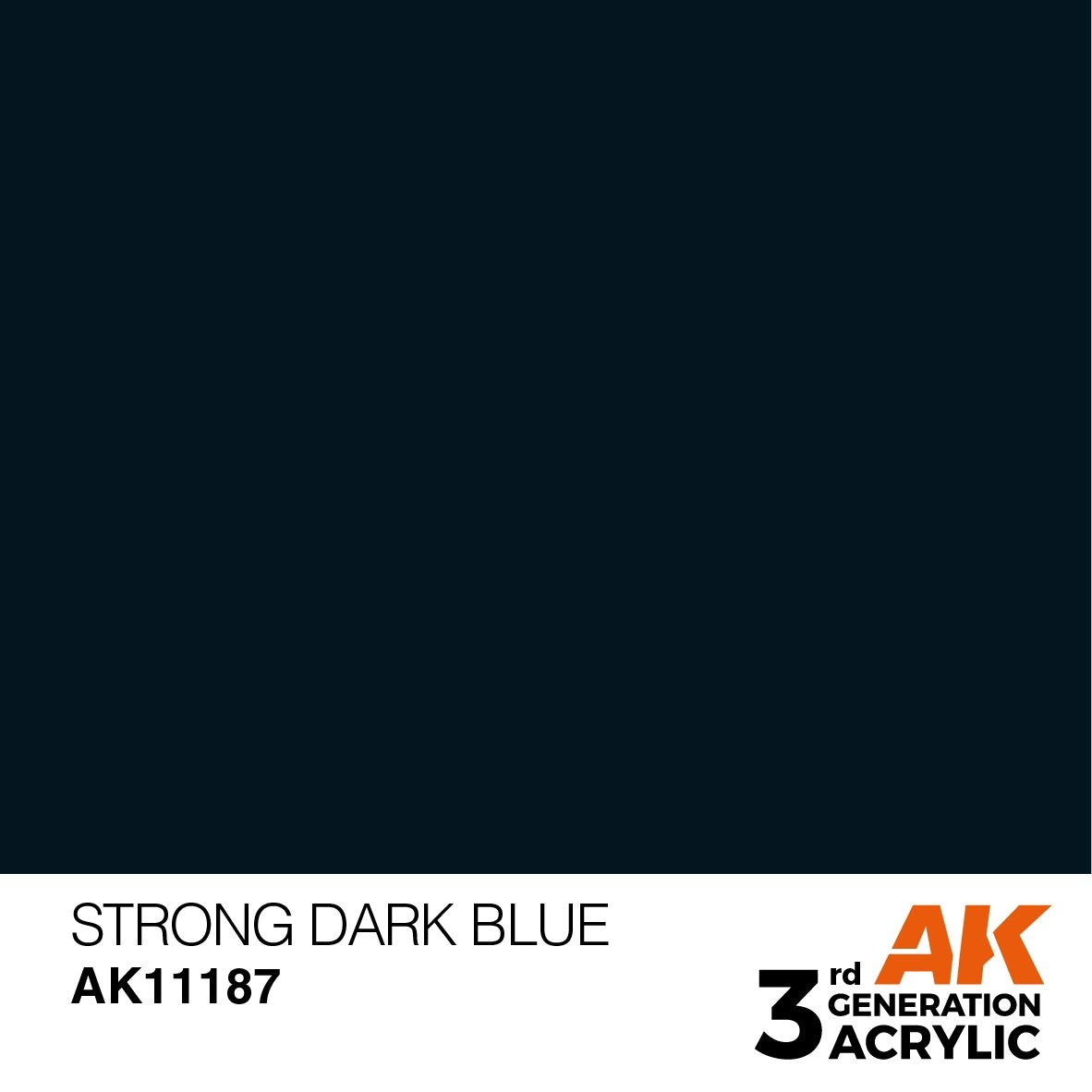AK Interactive AK11187 BLEU FONCÉ INTENSE – STANDARD 17 ml