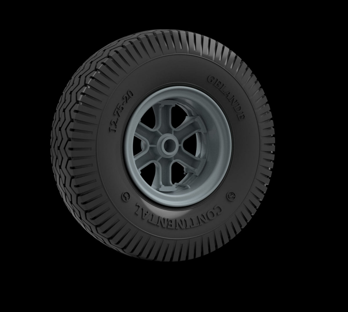 Panzer Art RE35-801 Vomag 8LR 9t truck Road wheels (Continental) 1/35 – imagen 2
