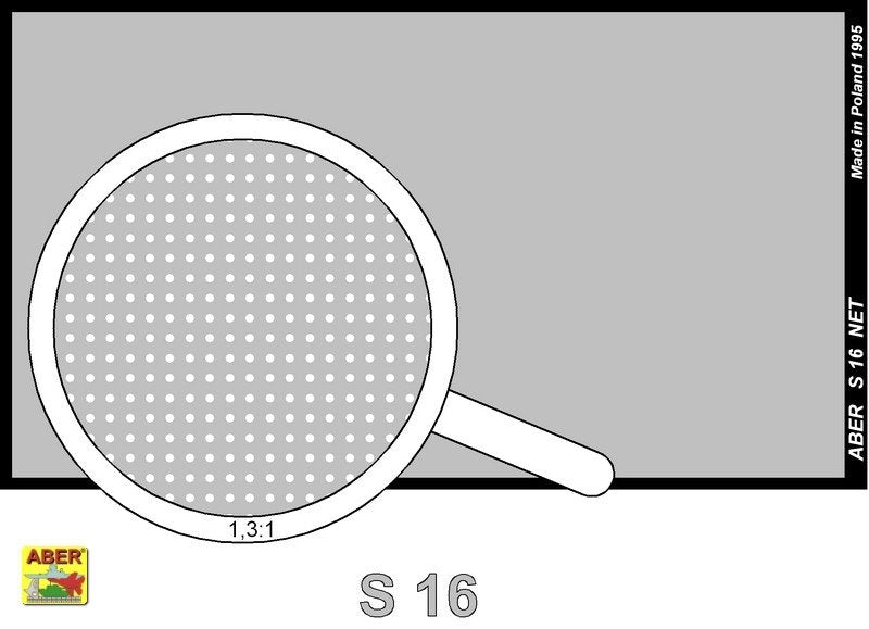 Aber S-16 Drilled plate 0,9 mm – immagine 2