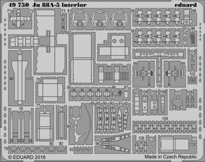 Eduard 49750 Ju 88A-5 intérieur ICM 1/48 – image 2