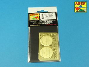 Aber 16158A German WW II 20L Jerry Can closings &amp;amp; 200L fuel drum covers (choice A) 1/16 – immagine 13