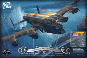 Border Model BF-011 Avro Lancaster B. Mk.III &amp;quot;Dambusters&amp;quot; w/ Full Interior 1/32