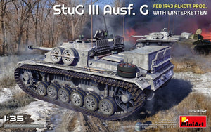 Mini Art 35362 StuG III Ausf. G FEB 1943 ALKETT PROD. WITH WINTERKETTEN 1/35