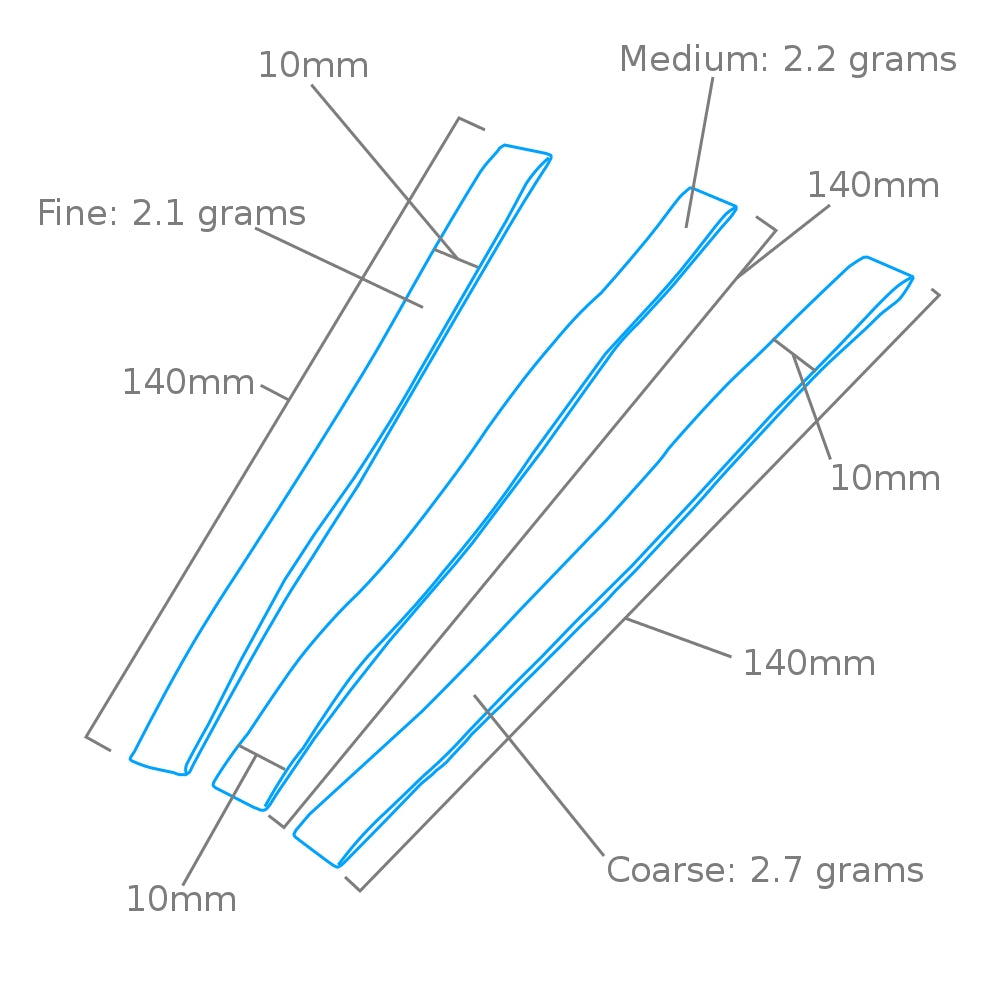Modelcraft PFL6010-B Sanding Bands (10mm) x 3 – image 2