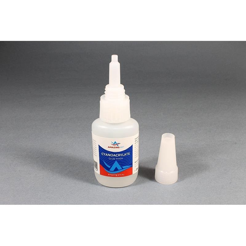Amazing Art 15603 Cyanoacrylate Glue with Needle 20g - Medium