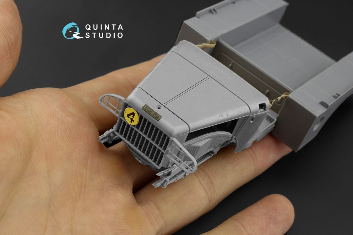Quinta Studio QD35062 Dodge WC-51 3D-Printed &amp;amp; coloured Interior on decal paper (Zvezda) 1/35 – imagen 3