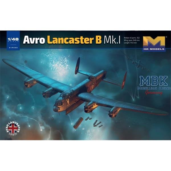 HK Models 01F005 Avro Lancaster B Mk.I 1/48