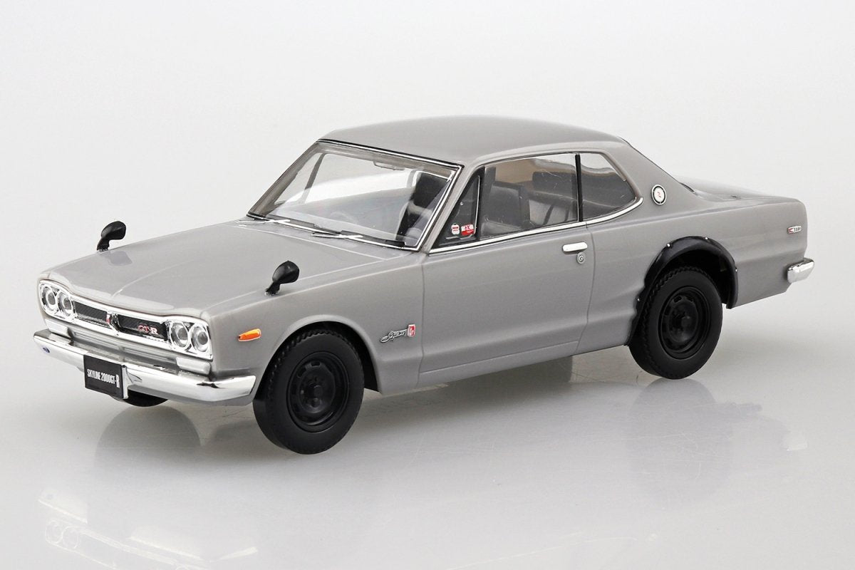 Aoshima 05882 Nissan Skyline 2000 GT-R (Argent) 1/32 – image 2