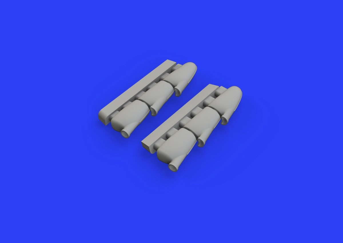 Eduard 648456 Spitfire Mk. et tuyères d&amp;#39;échappement 1/48 TAMIYA – image 3