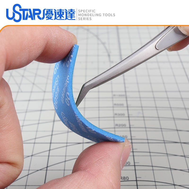 U-Star UA-91659 Soft Sandpaper 1200# Sponge ( papier ścierny - gąbka ) – immagine 5