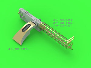 Master AM-32-105 Fokker E.II/E.III (Early) Ammunition feed chute with belt for LMG 08 Spandau 1/35 – immagine 2