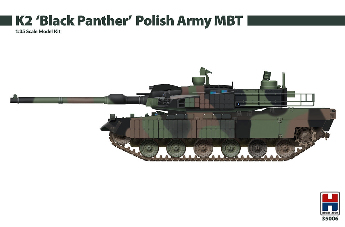 Hobby 2000 35006 K2 &amp;#39;Black Panther&amp;#39; Polish Army MBT ( H2K35004 + PE + POLAROID ) 1/35