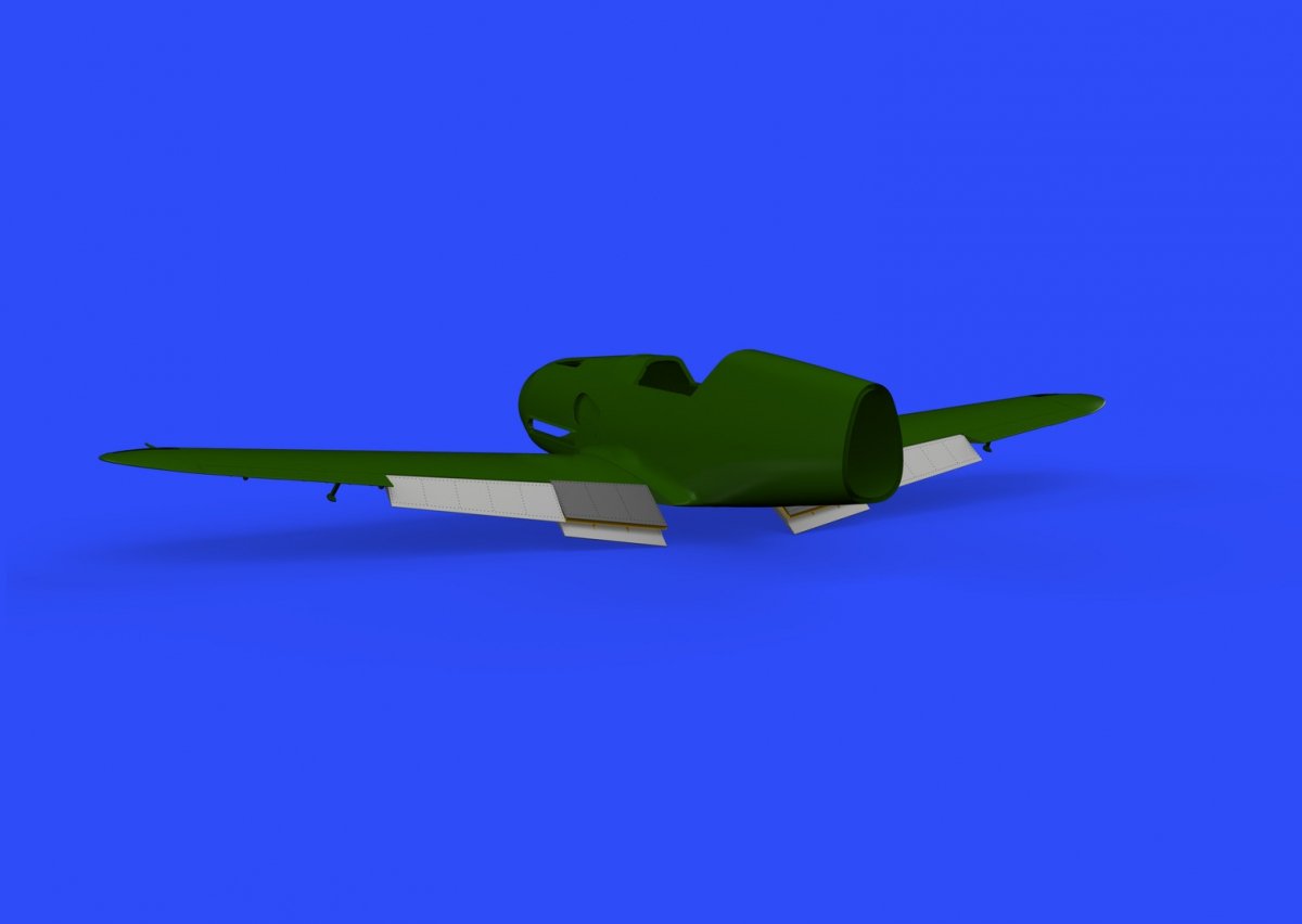 Volets d&amp;#39;atterrissage Eduard 648291 Bf 109F EDUARD 1/48