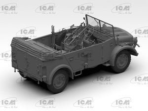 ICM 35503 s.E.Pkw Kfz.70 with Zwillingssockel 36 WWII German military vehicle 1/35 – zdjęcie 4