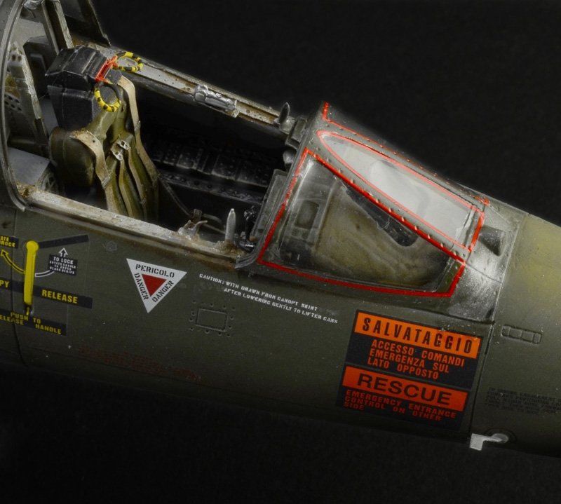 Italeri 2509 TF-104 G Starfighter 1/32 – immagine 4