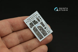 Quinta Studio QDS-48323 A-10C 3D-Printed &amp;amp; coloured Interior on decal paper (Academy) (Small version) 1/48 – immagine 3