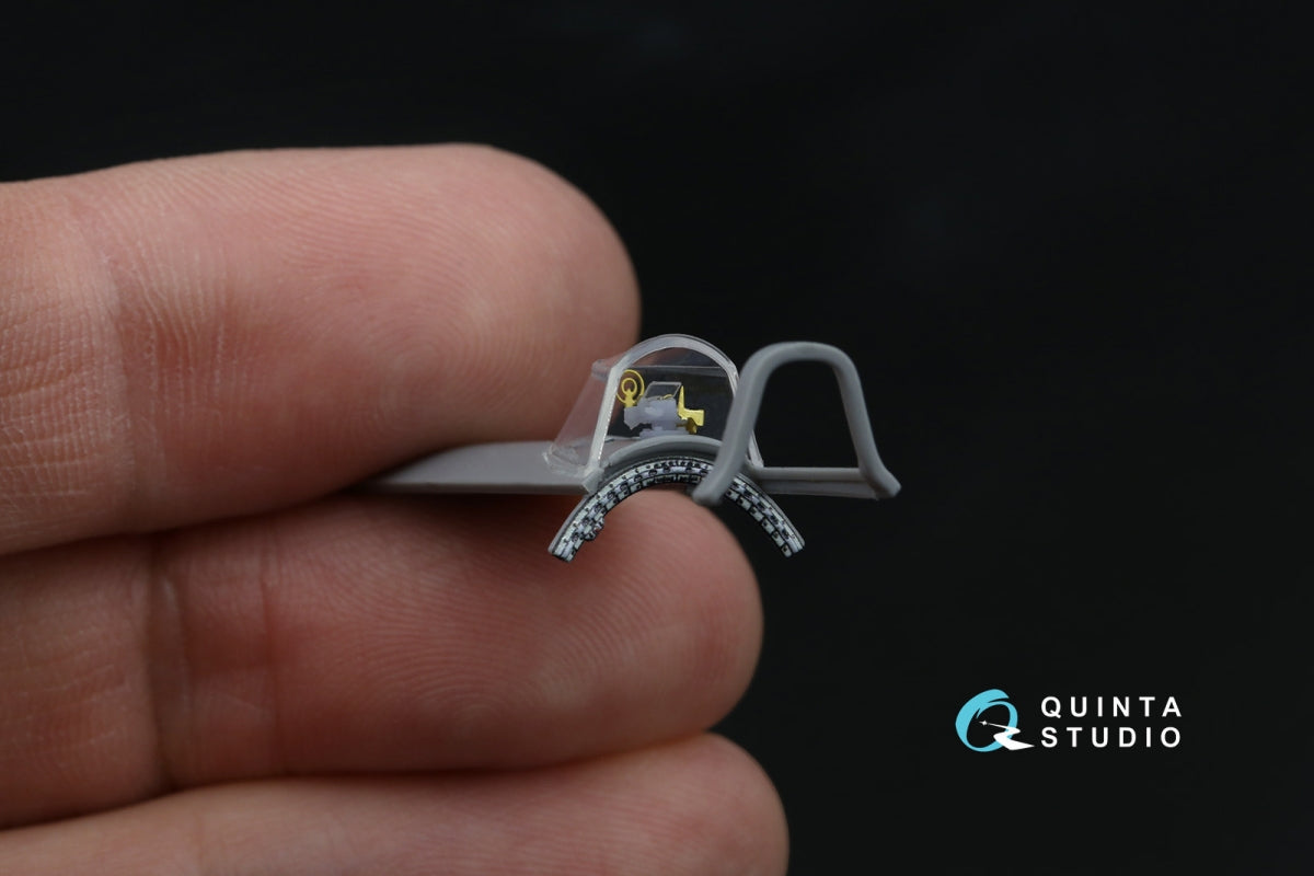 Quinta Studio QT48034 I-16 Detail set: Propeller hub ratchet, Venturi tube, PAK-1 gunsight, OP-1 gunsight (all kits) 1/48 – Bild 8